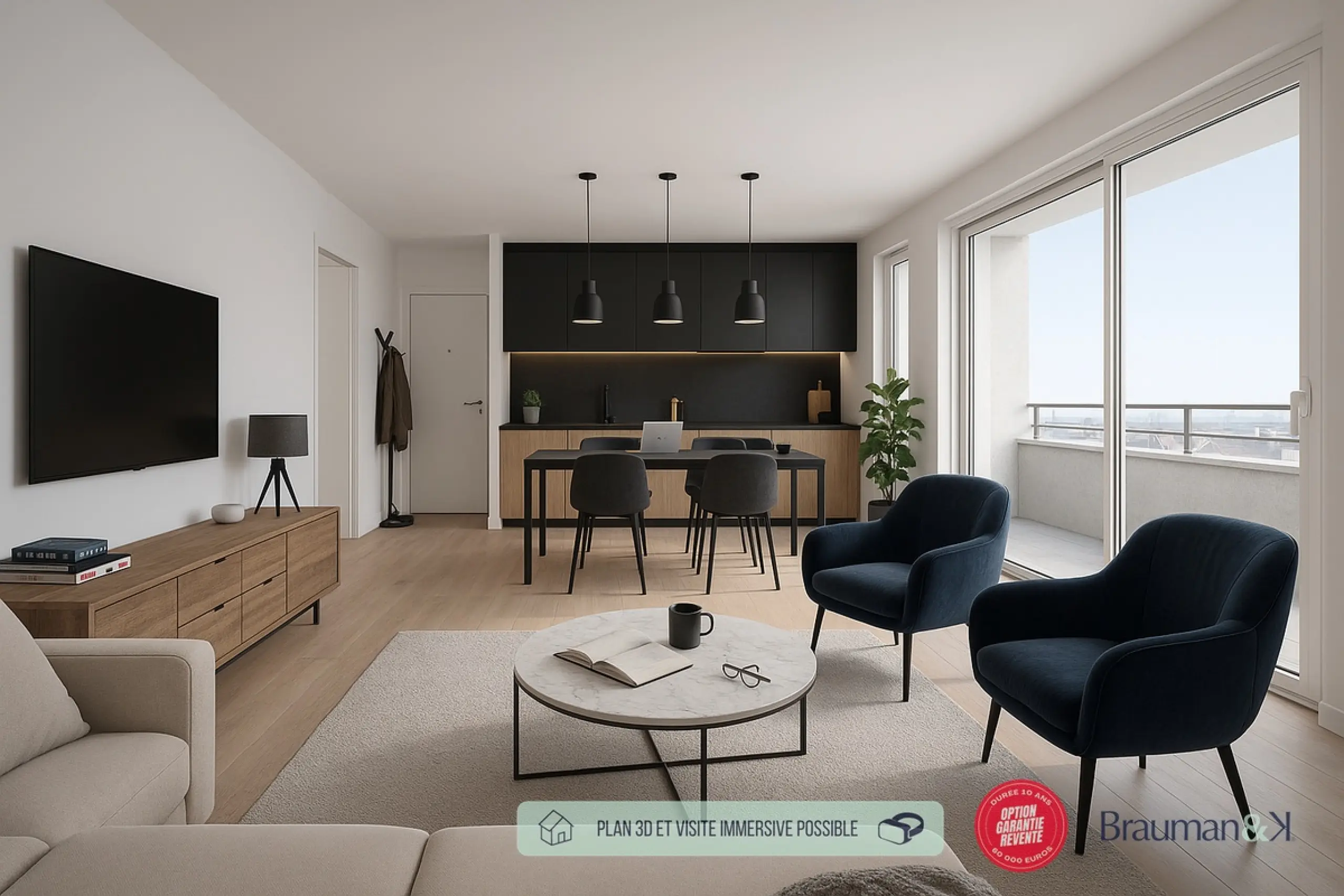 Appartement avec terrasse à Paris 20ème — photo 1