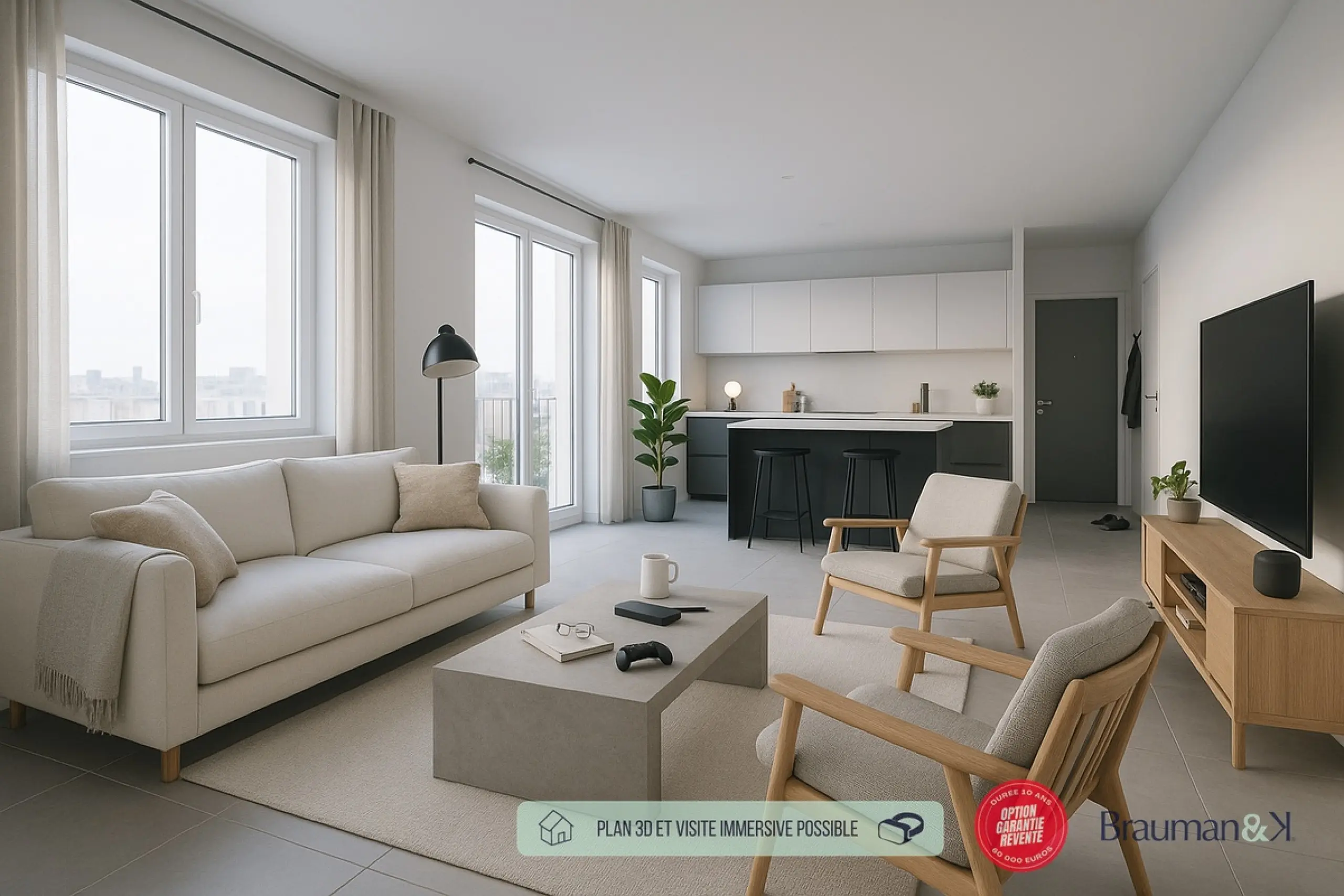 Appartement avec terrasse à Paris 17ème — photo 1