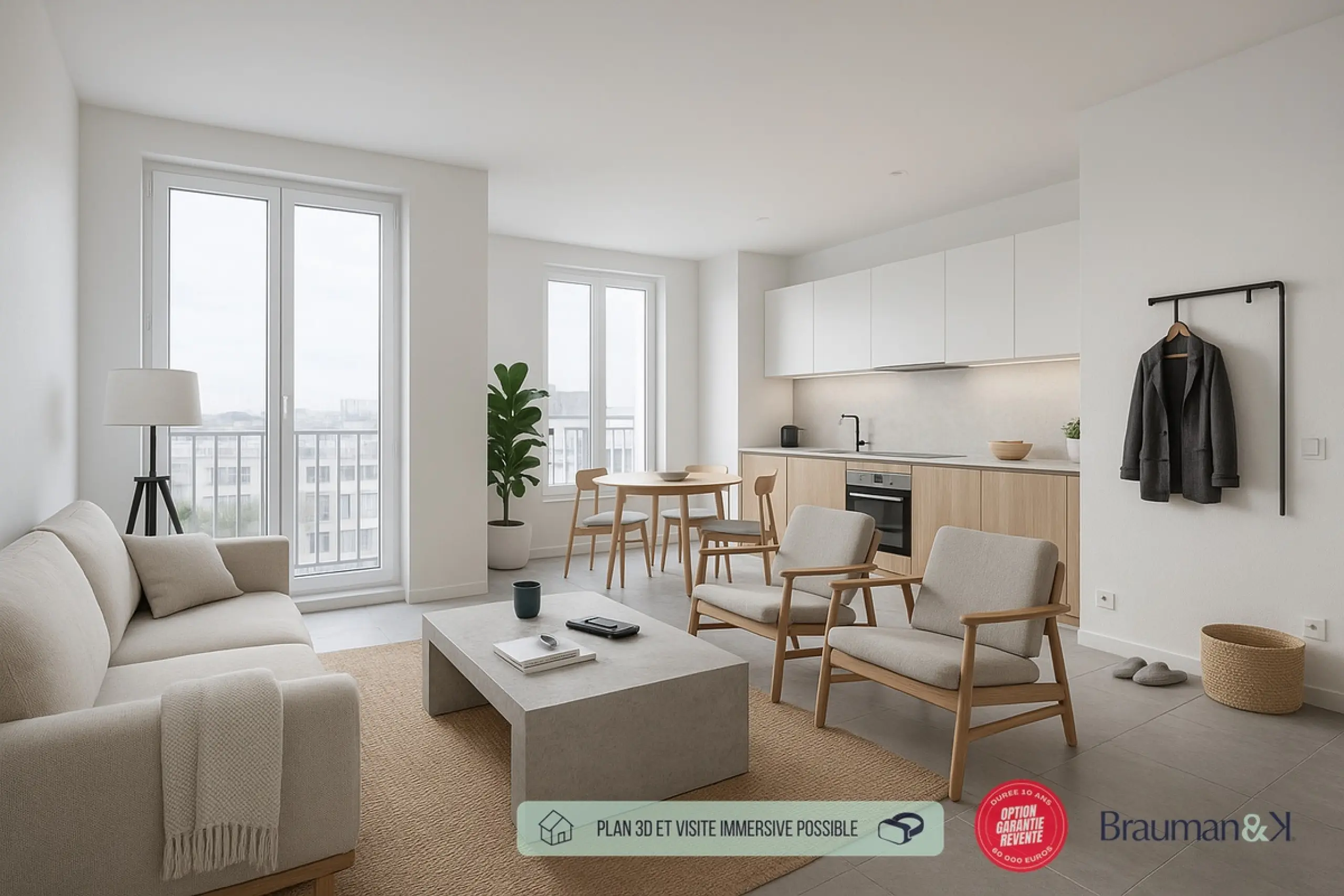 Appartement avec terrasse à Paris 17ème — photo 1