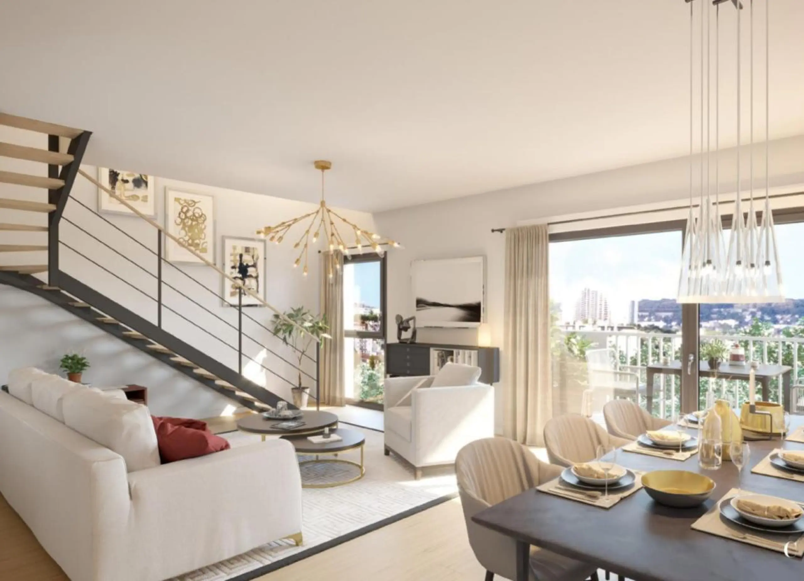 Duplex avec terrasse à Paris 17ème — photo 1