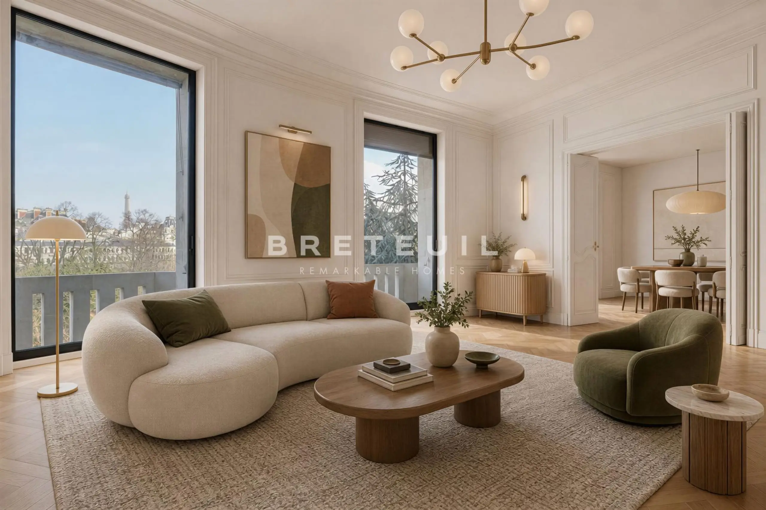 Appartement avec terrasse à Paris 16ème — photo 1