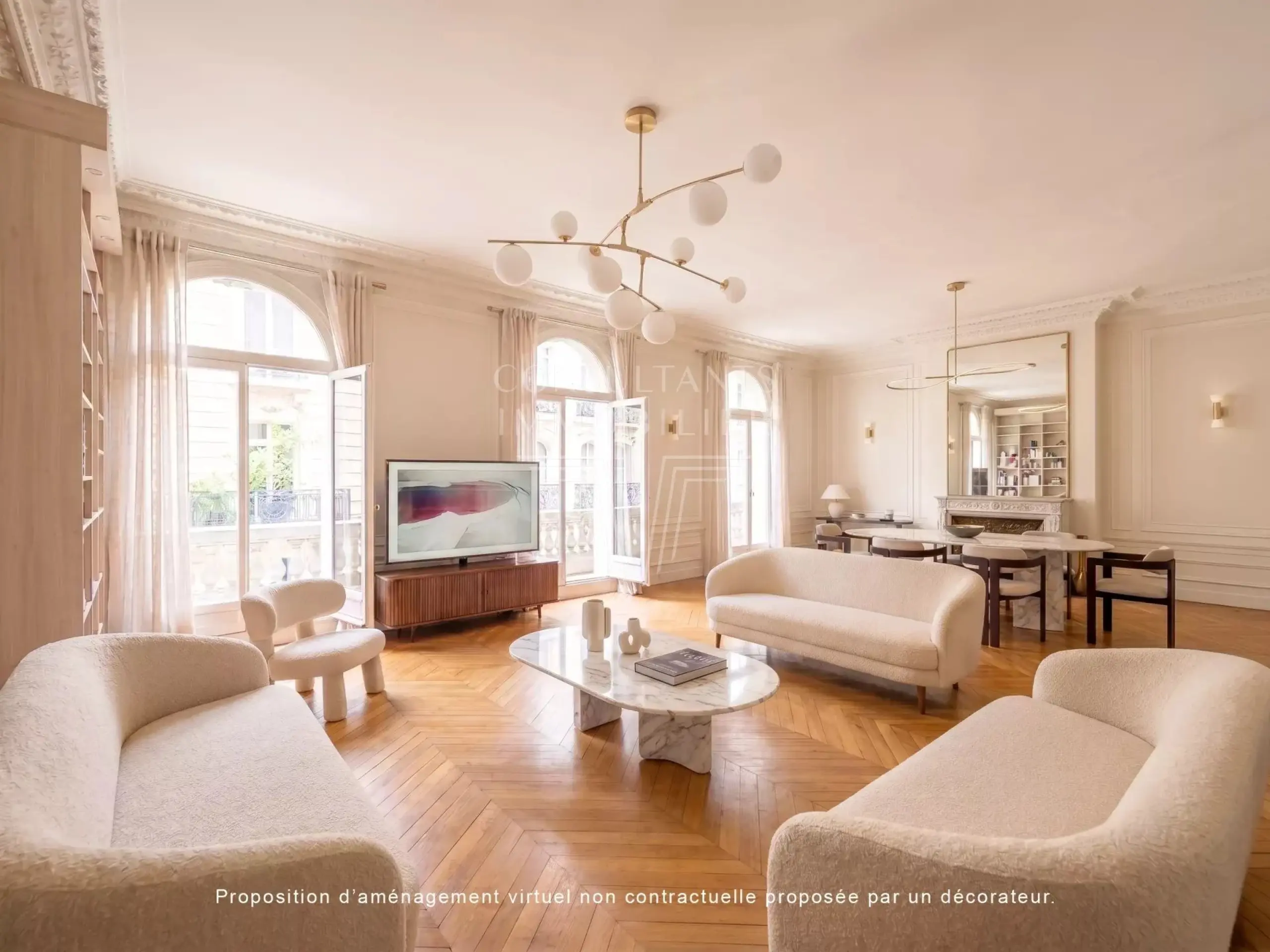 Appartement avec balcon à Paris 16ème — photo 1