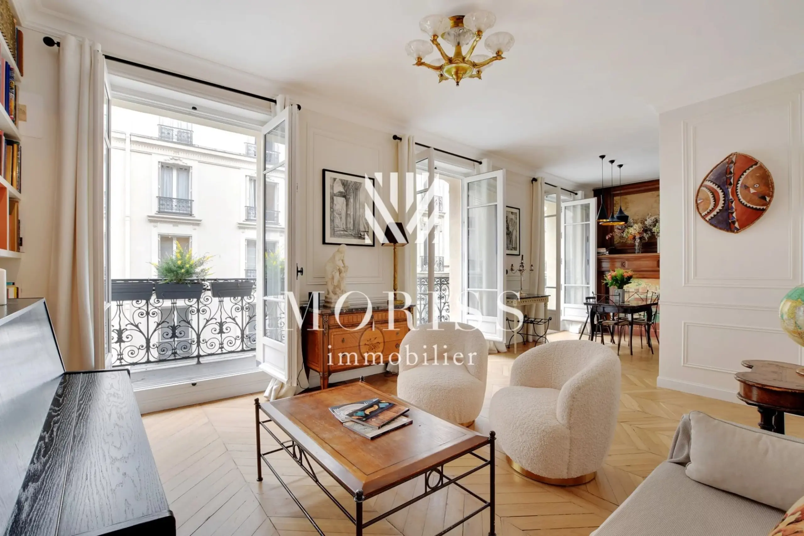 Appartement avec balcon à Paris 16ème — photo 1